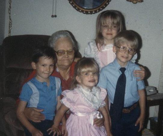 Lucille Crawford and Grand Children.jpg